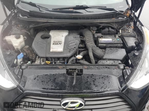 ✅ 2014 Hyundai Veloster Turbo • VIN: KMHTC6AE1EU205324 • Lot: 86869635. Listed on Copart with 103,947 mi. Free auction sales archive from the USA and detailed vehicle history report at DreamBid. Image 11.