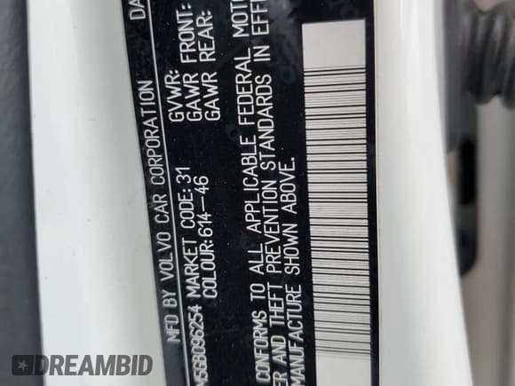 ✅ 2016 Volvo S60 T5 Platinum • VIN: LYV612TM5GB096254 • Lot: 82168535. Listed on Copart with 146,055 mi. Free auction sales archive from the USA and detailed vehicle history report at DreamBid. Image 13.