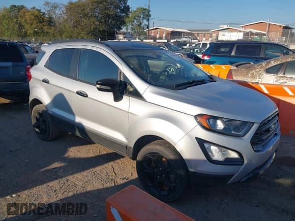 ✅ 2021 Ford EcoSport SES • VIN: MAJ6S3JL7MC400694 • Lot: 43439536. Wystawiony na IAAI z przebiegiem 33 171 mil. Bezpłatny archiwum sprzedaży aukcyjnych z USA i szczegółowy raport historii pojazdu na DreamBid. Zdjęcie 1.