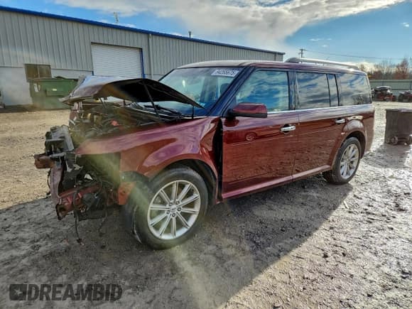 ✅ 2015 Ford Flex Limited • VIN: 2FMHK6D85FBA10980 • Lot: 94265675. Wystawiony na Copart z przebiegiem 71 396 mil. Bezpłatny archiwum sprzedaży aukcyjnych z USA i szczegółowy raport historii pojazdu na DreamBid. Zdjęcie 1.