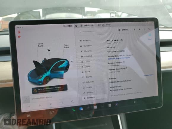 ✅ 2018 Tesla Model 3 Long Range Battery • VIN: 5YJ3E1EA7JF152124 • Lot: 70326675. Wystawiony na Copart z przebiegiem 94 640 mil. Bezpłatny archiwum sprzedaży aukcyjnych z USA i szczegółowy raport historii pojazdu na DreamBid. Zdjęcie 9.