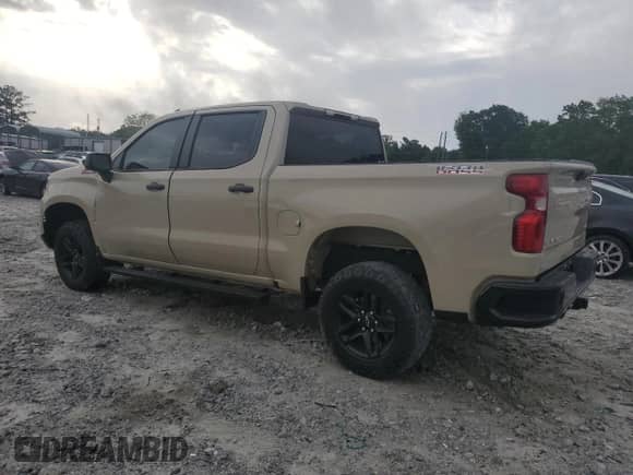 2022 Chevrolet Silverado 1500 Custom Trail Boss with VIN 3GCPDCED6NG594614, listed as a Copart auction lot 54224115 with 63,411 mi miles and Salvage title. Bid and sale history available at DreamBid. Image 2.