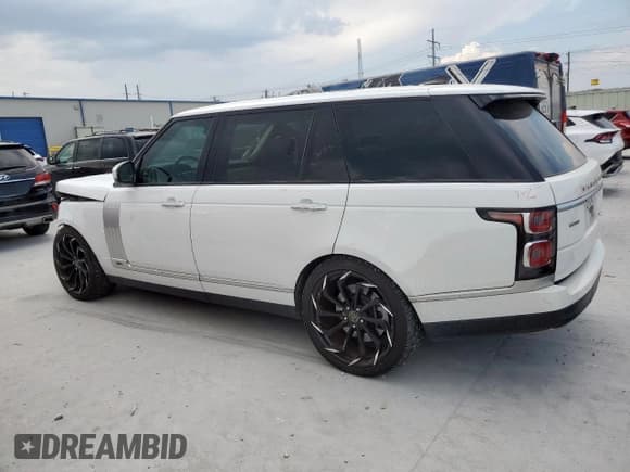 ✅ 2019 Land Rover Range Rover • VIN: SALGV5RE5KA523970 • Lot: 81304205. Listed on Copart with 112,405 mi. Free auction sales archive from the USA and detailed vehicle history report at DreamBid. Image 2.