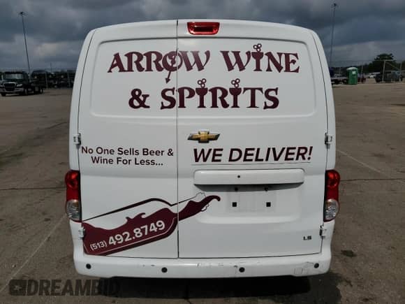 2015 Chevrolet City Express Cargo LS с VIN 3N63M0YN9FK727668, выставлен на аукционе Copart как лот 58726675 с пробегом 130 400 миль миль и Списание • Salvage title. История ставок и продаж доступна на DreamBid. Изображение 6.