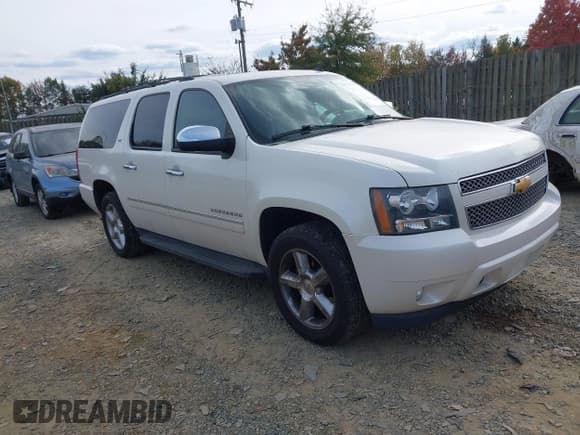 ✅ 2012 Chevrolet Suburban LTZ • VIN: 1GNSKKE74CR182183 • Lot: 43556225. Listed on IAAI with 210,228 mi. Free auction sales archive from the USA and detailed vehicle history report at DreamBid. Image 1.