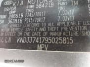 ✅ 2009 Kia Borrego EX • VIN: KNDJJ741795025815 • Lot: 42340960. Listed on IAAI with 223,939 mi. Free auction sales archive from the USA and detailed vehicle history report at DreamBid. Image 9.