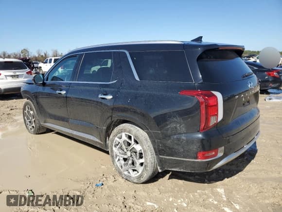 ✅ 2022 Hyundai Palisade Calligraphy • VIN: KM8R7DHE3NU438775 • Лот: 42809515. Опубликован ранее на Copart с пробегом 29 490 миль. Бесплатный доступ к архиву аукционных продаж из США и подробный отчёт об истории автомобиля на DreamBid. Изображение 2.