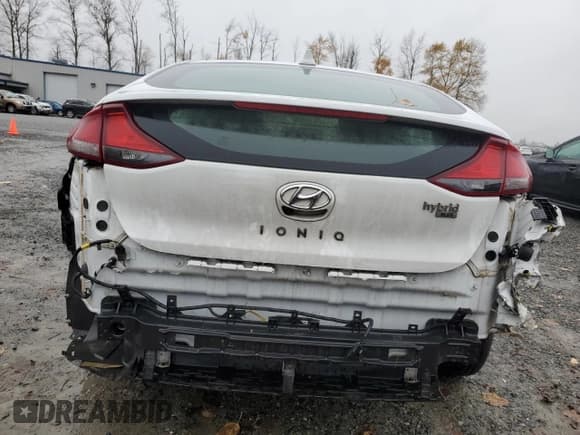 ✅ 2020 Hyundai Ioniq Blue • VIN: KMHC65LC9LU210393 • Lot: 93154155. Listed on Copart with 169,708 mi. Free auction sales archive from the USA and detailed vehicle history report at DreamBid. Image 6.