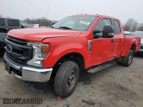 ✅ 2020 Ford F-250 XL • VIN: 1FT7X2B65LEE34185 • Lot: 87384444. Listed on Copart with 57,553 mi. Free auction sales archive from the USA and detailed vehicle history report at DreamBid. Image 1.