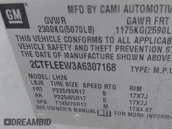 ✅ 2010 GMC Terrain SLE-2 • VIN: 2CTFLEEW3A6307168 • Lot: 42372289. Wystawiony na IAAI z przebiegiem 183 994 mil. Bezpłatny archiwum sprzedaży aukcyjnych z USA i szczegółowy raport historii pojazdu na DreamBid. Zdjęcie 9.