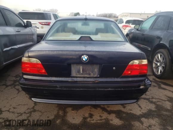 ✅ 2001 BMW 7 Series 740i • VIN: WBAGG83471DN86209 • Lot: 82451574. Listed on Copart with 155,391 mi. Free auction sales archive from the USA and detailed vehicle history report at DreamBid. Image 6.