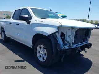 2019 Chevrolet Silverado 1500 Work Truck z VIN 1GCRWAEH5KZ250021, wystawiony jako IAAI lot #42515845 z przebiegiem 89 405 mil mil oraz . Historia ofert i sprzedaży dostępna na DreamBid. Obrazek 1.