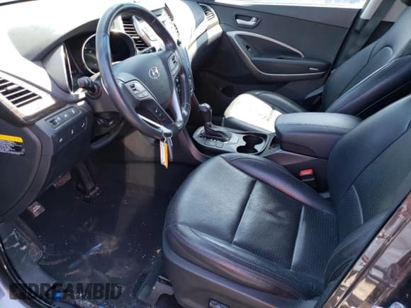 ✅ 2015 Hyundai Santa Fe Limited • VIN: 5XYZUDLA6FG297513 • Лот: 48683133. Опубликован ранее на Copart с пробегом 92 870 миль. Бесплатный доступ к архиву аукционных продаж из США и подробный отчёт об истории автомобиля на DreamBid. Изображение 7.