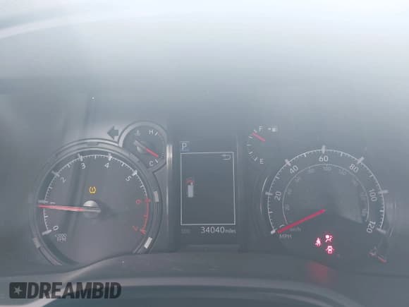 ✅ 2023 Toyota 4Runner SR5 • VIN: JTEMU5JR3P6152549 • Lot: 43295731. Listed on IAAI with 34,040 mi. Free auction sales archive from the USA and detailed vehicle history report at DreamBid. Image 7.