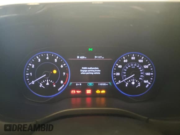 ✅ 2022 Hyundai Palisade SEL • VIN: KM8R4DHE1NU401684 • Лот: 71190944. Опубликован ранее на Copart с пробегом 110 105 миль. Бесплатный доступ к архиву аукционных продаж из США и подробный отчёт об истории автомобиля на DreamBid. Изображение 9.