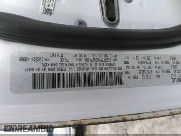 2016 Ram 1500 Longhorn с VIN 1C6RR7PMXGS174386, выставлен на аукционе IAAI как лот 42146794 с пробегом 80 092 миль миль и . История ставок и продаж доступна на DreamBid. Изображение 9.