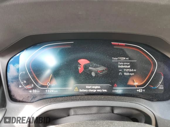 ✅ 2023 BMW 4 Series 430i • VIN: WBA23AT09PCM39690 • Lot: 43609655. Listed on Copart with 11,224 mi. Free auction sales archive from the USA and detailed vehicle history report at DreamBid. Image 9.