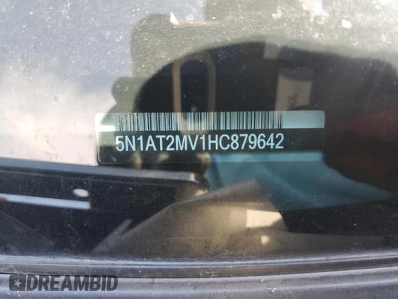 ✅ 2017 Nissan Rogue SL • VIN: 5N1AT2MV1HC879642 • Lot: 46863745. Listed on Copart with 152,629 mi. Free auction sales archive from the USA and detailed vehicle history report at DreamBid. Image 15.