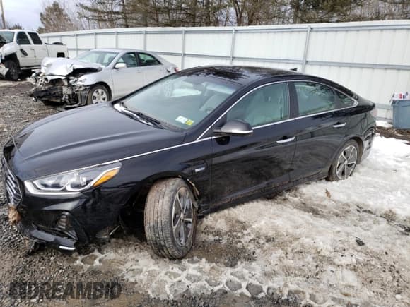 ✅ 2019 Hyundai Sonata • VIN: KMHE14L21KA093059 • Lot: 43821243. Listed on Copart with Not provided. Free auction sales archive from the USA and detailed vehicle history report at DreamBid. Image 1.