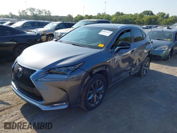 ✅ 2016 Lexus NX 200t • VIN: JTJYARBZ2G2045257 • Lot: 40195622. Listed on IAAI with 90,664 mi. Free auction sales archive from the USA and detailed vehicle history report at DreamBid. Image 2.