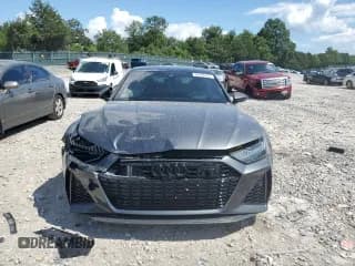 ✅ 2024 Audi RS 7 performance • VIN: WUAPDBF22RN906063 • Лот: 65496435. Опубликован ранее на Copart с пробегом 9 937 миль. Бесплатный доступ к архиву аукционных продаж из США и подробный отчёт об истории автомобиля на DreamBid. Изображение 5.