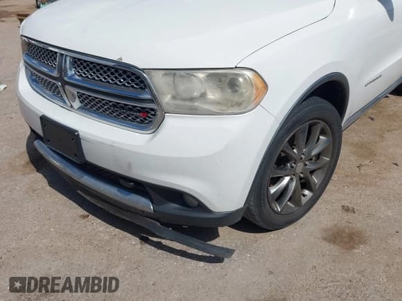 ✅ 2013 Dodge Durango Citadel • VIN: 1C4SDJET7DC539984 • Lot: 43371425. Listed on IAAI with 173,290 mi. Free auction sales archive from the USA and detailed vehicle history report at DreamBid. Image 19.