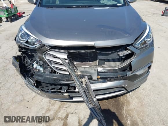 ✅ 2017 Hyundai Santa Fe Ultimate • VIN: 5XYZWDLA0HG424124 • Lot: 42634516. Listed on IAAI with 155,588 mi. Free auction sales archive from the USA and detailed vehicle history report at DreamBid. Image 6.