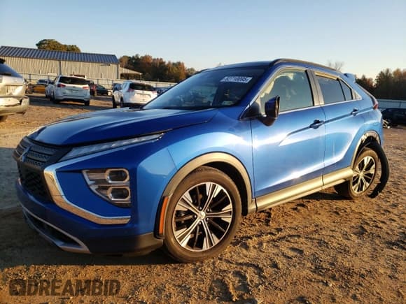 ✅ 2022 Mitsubishi Eclipse Cross SE • VIN: JA4ASWAA2NZ004878 • Lot: 82710095. Listed on Copart with 88,036 mi. Free auction sales archive from the USA and detailed vehicle history report at DreamBid. Image 1.