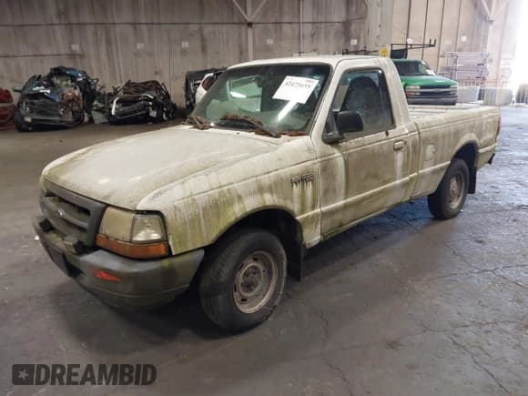✅ 1999 Ford Ranger XL • VIN: 1FTYR10C2XPB58611 • Lot: 42475655. Listed on IAAI with 117,372 mi. Free auction sales archive from the USA and detailed vehicle history report at DreamBid. Image 2.