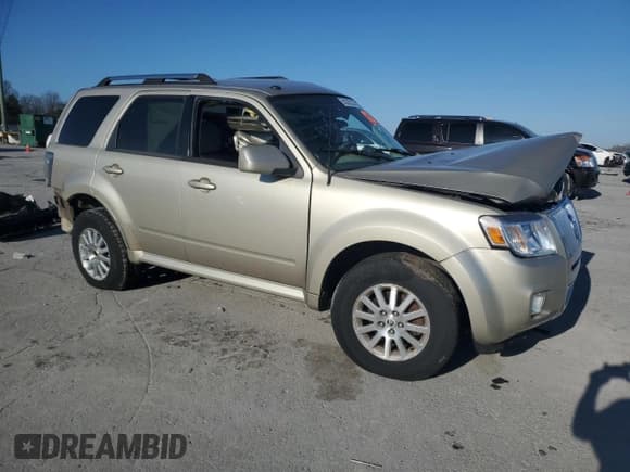 ✅ 2010 Mercury Mariner Premier • VIN: 4M2CN8H70AKJ05877 • Lot: 50355225. Listed on Copart with Not provided. Free auction sales archive from the USA and detailed vehicle history report at DreamBid. Image 4.