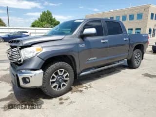 ✅ 2017 Toyota Tundra Limited • VIN: 5TFHW5F13HX666707 • Lot: 62410455. Listed on Copart with 113,054 mi. Free auction sales archive from the USA and detailed vehicle history report at DreamBid. Image 1.