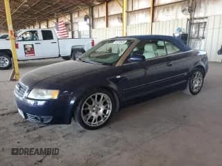 ✅ 2005 Audi A4 1.8T • VIN: WAUBC48H65K018190 • Лот: 90136635. Опубликован ранее на Copart с пробегом 127 590 миль. Бесплатный доступ к архиву аукционных продаж из США и подробный отчёт об истории автомобиля на DreamBid. Изображение 1.