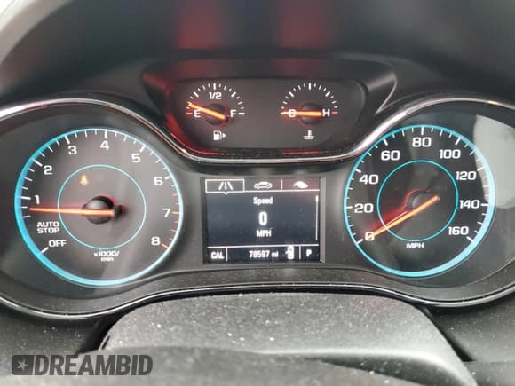 ✅ 2017 Chevrolet Cruze LT • VIN: 1G1BE5SMXH7244743 • Lot: 68309732. Listed on Copart with 78,597 mi. Free auction sales archive from the USA and detailed vehicle history report at DreamBid. Image 9.