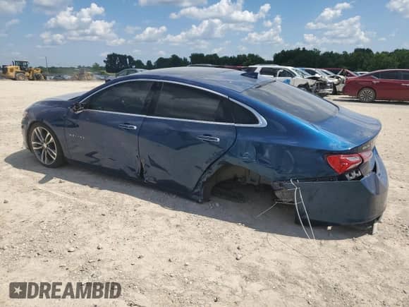 2019 Chevrolet Malibu Premier with VIN 1G1ZE5SX3KF197576, listed as a Copart auction lot 66547545 with 89,478 mi miles and Salvage title. Bid and sale history available at DreamBid. Image 2.