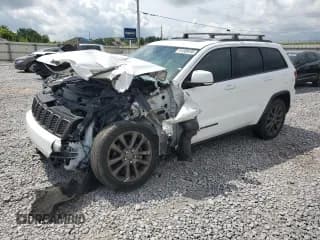 ✅ 2016 Jeep Grand Cherokee Limited 75th Anniversary • VIN: 1C4RJEBG7GC369183 • Lot: 61008495. Wystawiony na Copart z przebiegiem 113 350 mil. Bezpłatny archiwum sprzedaży aukcyjnych z USA i szczegółowy raport historii pojazdu na DreamBid. Zdjęcie 1.