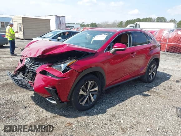 ✅ 2019 Lexus NX 300 • VIN: JTJYARBZXK2142019 • Lot: 41797253. Listed on IAAI with 39,679 mi. Free auction sales archive from the USA and detailed vehicle history report at DreamBid. Image 2.