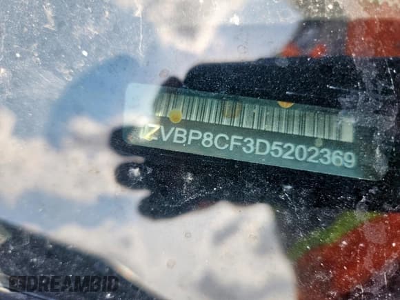 ✅ 2013 Ford Mustang GT • VIN: 1ZVBP8CF3D5202369 • Lot: 68927585. Listed on Copart with Not provided. Free auction sales archive from the USA and detailed vehicle history report at DreamBid. Image 12.