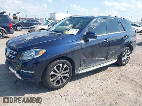 ✅ 2016 Mercedes-Benz GLE 350 • VIN: 4JGDA5JB3GA637301 • Lot: 42676196. Listed on IAAI with 150,128 mi. Free auction sales archive from the USA and detailed vehicle history report at DreamBid. Image 2.