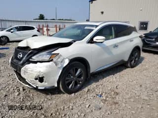 ✅ 2020 Nissan Murano Platinum • VIN: 5N1AZ2DSXLN174629 • Лот: 66886085. Опубликован ранее на Copart с пробегом 50 897 миль. Бесплатный доступ к архиву аукционных продаж из США и подробный отчёт об истории автомобиля на DreamBid. Изображение 1.