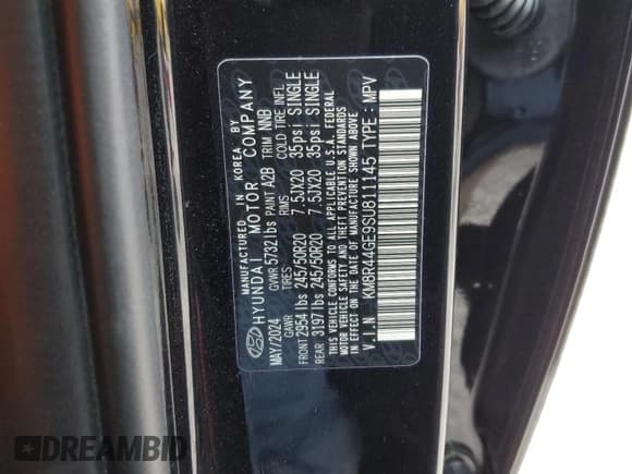 ✅ 2025 Hyundai Palisade SEL Premium • VIN: KM8R44GE9SU811145 • Лот: 83429424. Опубликован ранее на Copart с пробегом 6 756 миль. Бесплатный доступ к архиву аукционных продаж из США и подробный отчёт об истории автомобиля на DreamBid. Изображение 14.