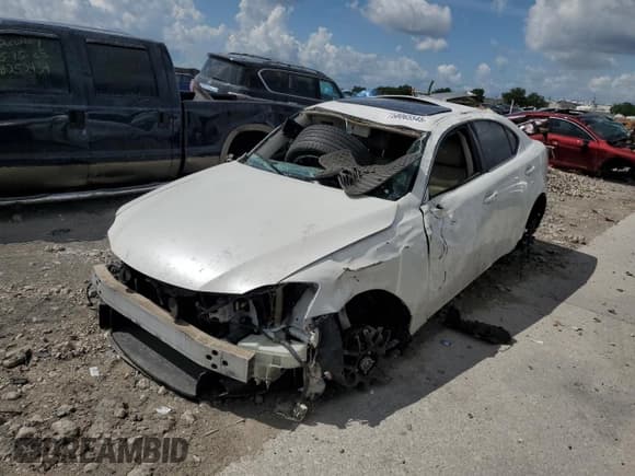 ✅ 2011 Lexus IS 250 • VIN: JTHBF5C28B5148676 • Lot: 58065545. Listed on Copart with Not provided. Free auction sales archive from the USA and detailed vehicle history report at DreamBid. Image 1.