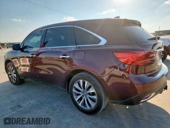 ✅ 2016 Acura MDX Technology • VIN: 5FRYD3H40GB011803 • Лот: 84741765. Опубликован ранее на Copart с пробегом 156 023 миль. Бесплатный доступ к архиву аукционных продаж из США и подробный отчёт об истории автомобиля на DreamBid. Изображение 2.