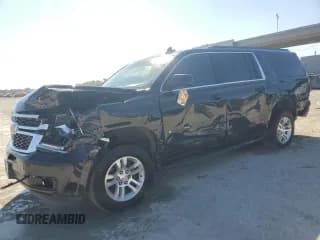 ✅ 2018 Chevrolet Suburban LS • VIN: 1GNSCGEC6JR300464 • Lot: 49809615. Listed on Copart with 54,298 mi. Free auction sales archive from the USA and detailed vehicle history report at DreamBid. Image 1.