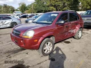 2009 Hyundai Tucson GLS z VIN KM8JM12B79U933957, wystawiony jako Copart lot #78263744 z przebiegiem 191 754 mil mil oraz Szkoda całkowita • Salvage title. Historia ofert i sprzedaży dostępna na DreamBid. Obrazek 1.