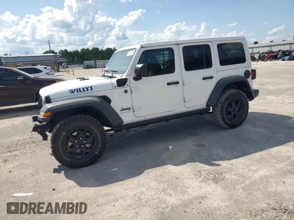 ✅ 2023 Jeep Wrangler • VIN: 1C4JJXN62PW613106 • Лот: 61717015. Опубликован ранее на Copart с пробегом 18 365 миль. Бесплатный доступ к архиву аукционных продаж из США и подробный отчёт об истории автомобиля на DreamBid. Изображение 1.