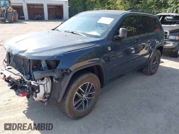 2017 Jeep Grand Cherokee Trailhawk with VIN 1C4RJFLG1HC790161, listed as a IAAI auction lot 43222197 with 142,785 mi miles and . Bid and sale history available at DreamBid. Image 2.