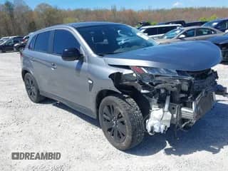 2021 Mitsubishi Outlander ES with VIN JA4APUAU6MU021145, listed as a IAAI auction lot 41881000 with 56,569 mi miles and . Bid and sale history available at DreamBid. Image 1.