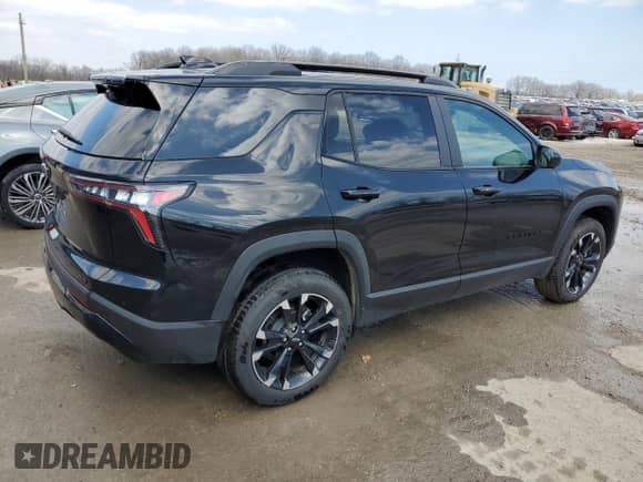 2025 Chevrolet Equinox AWD RS z VIN 3GNAXTEG7SL261842, wystawiony jako Copart lot #52005285 z przebiegiem 2 139 mil mil oraz Szkoda całkowita • Salvage title. Historia ofert i sprzedaży dostępna na DreamBid. Obrazek 3.