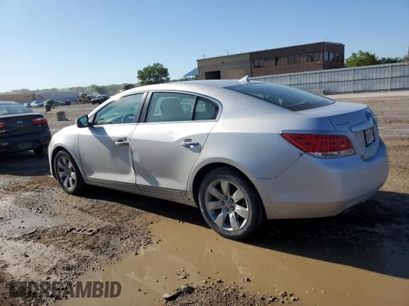 ✅ 2012 Buick LaCrosse Leather • VIN: 1G4GC5E32CF343511 • Lot: 58705155. Listed on Copart with 197,496 mi. Free auction sales archive from the USA and detailed vehicle history report at DreamBid. Image 2.