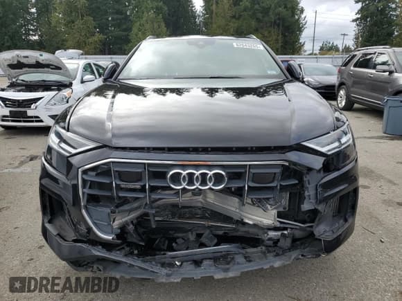 ✅ 2019 Audi Q8 Premium Plus • VIN: WA1BVAF15KD044274 • Lot: 82643265. Listed on Copart with 45,877 mi. Free auction sales archive from the USA and detailed vehicle history report at DreamBid. Image 5.